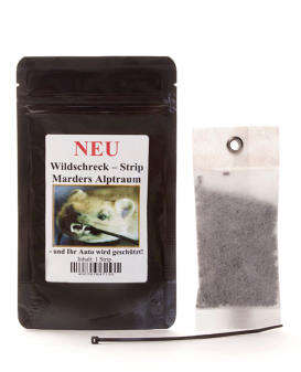 Wildschreck-Strip Marders Alptraum